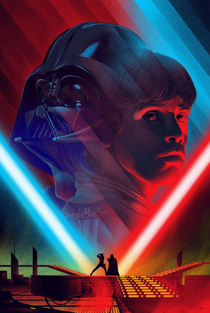 Kevin Tong Star Wars Prints - The Empire Strikes Back