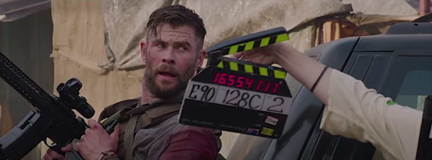 The making of Extraction starring Chris Hemsworth.......