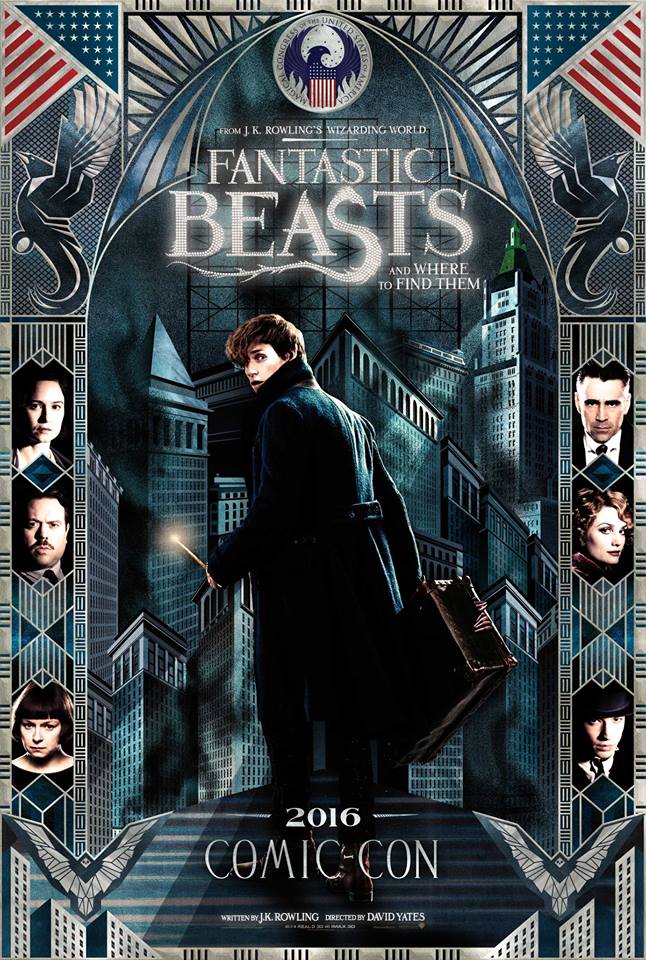 fantastic beasts and where to find them poster