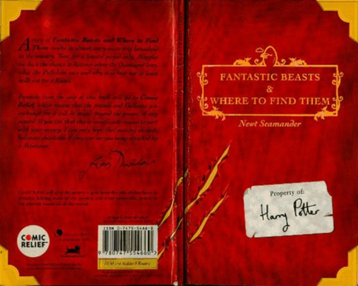 fantastic beasts book