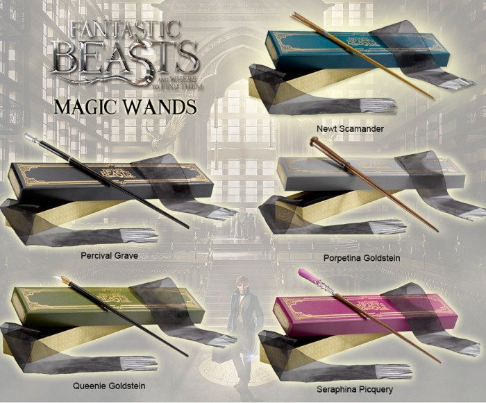 Fantastic Beasts Magic Wands