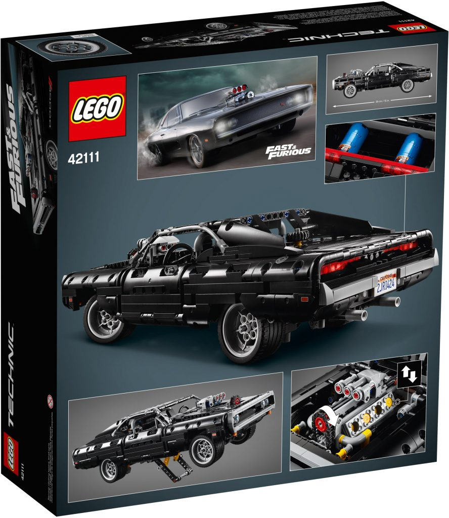 Cool Stuff: New 'Fast And Furious' LEGO Technic Set Builds Dom's Dodge  Charger A Quarter-Brick At A Time