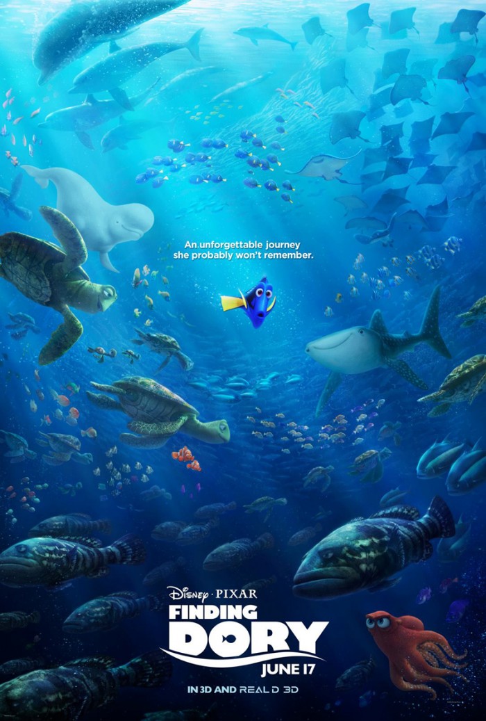 finding dory poster