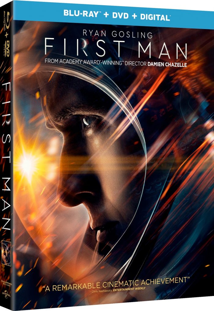 First Man Blu-ray Box Art