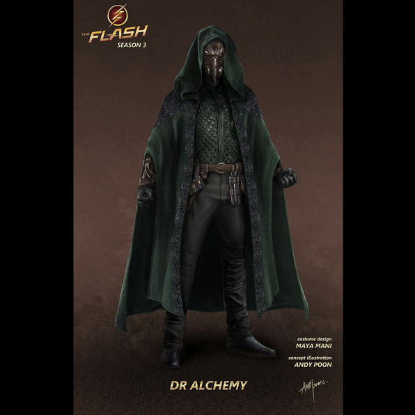 The Flash - Doctor Alchemy Concept Art