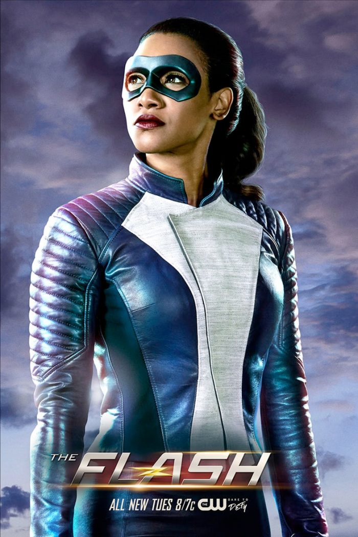 Iris West as The Flash Poster