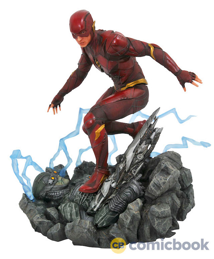 Justice Leauge - The Flash PVC Diorama