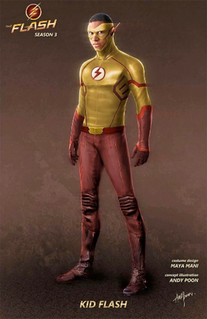 The Flash - Kid Flash - Concept Art