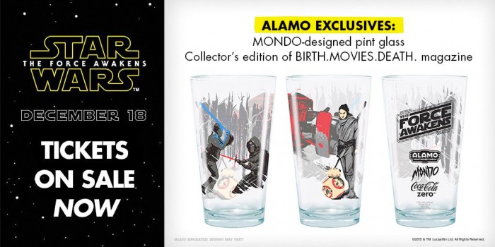 the Force Awakens Mondo glass