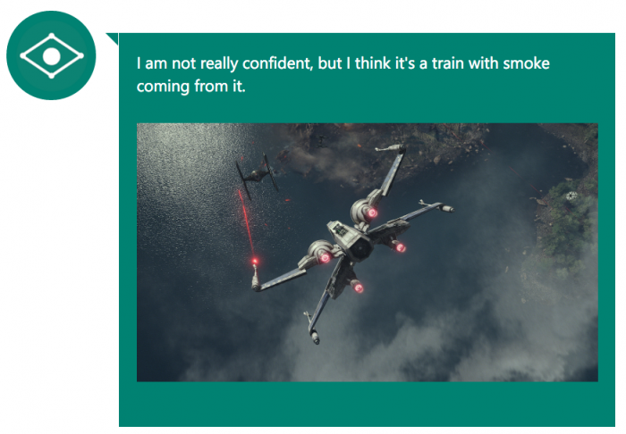 force awakens captionbot