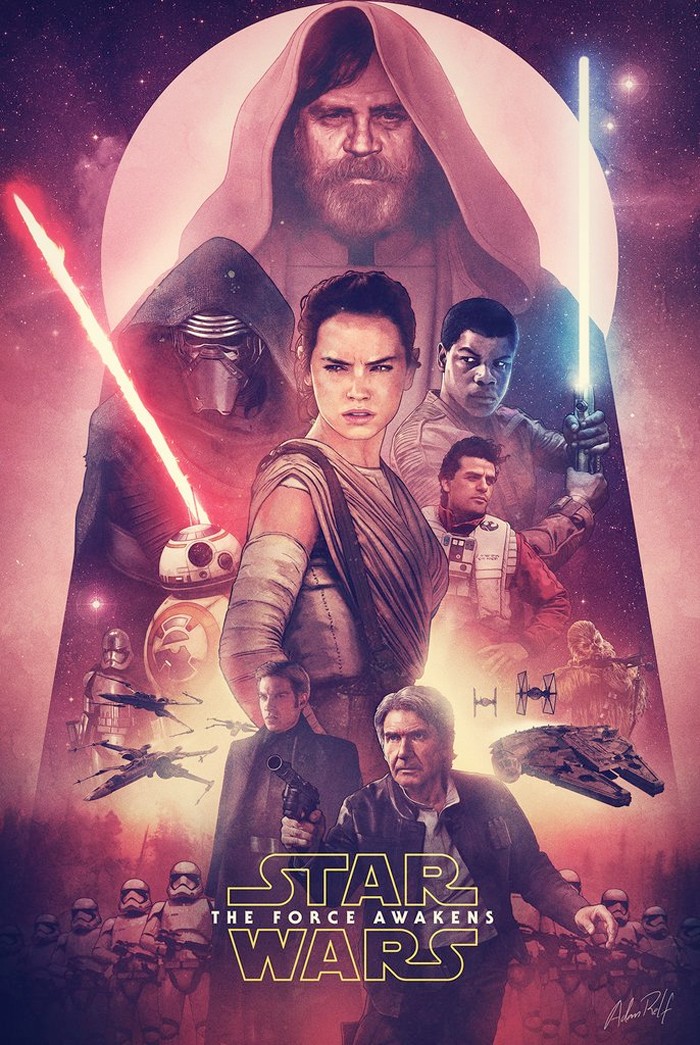 Star Wars The Force Awakens Prints
