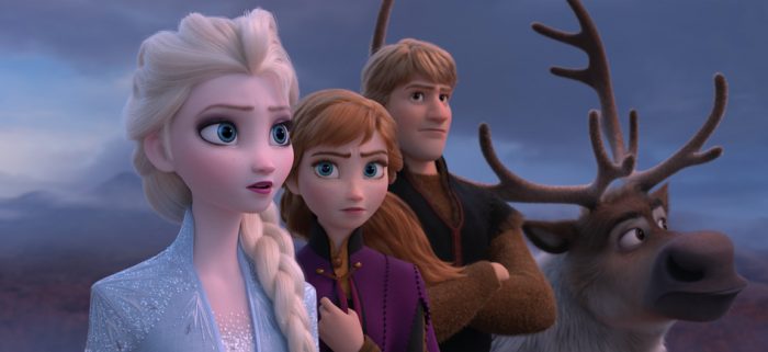 frozen 2 footage reaction