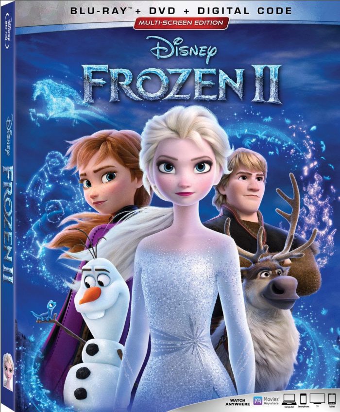 Frozen 2 Blu-ray, DVD and Digital