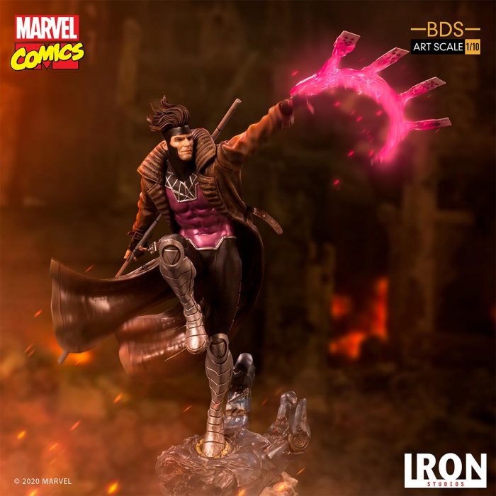 X-Men - Gambit Battle Diorama Statue
