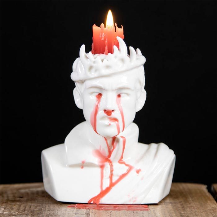 Game of Thrones Bleeding Joffrey Candle