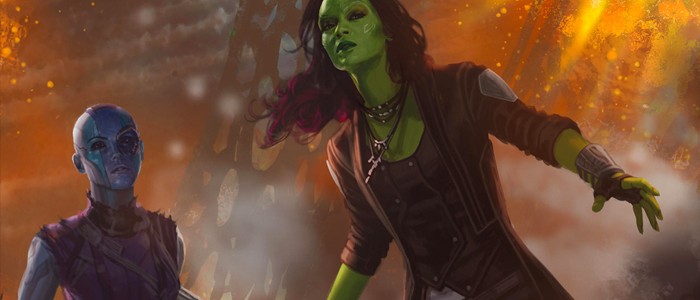 Gamora Nebula Guardians of the Galaxy