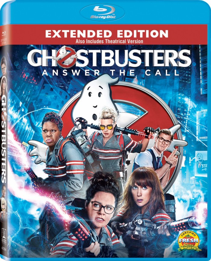 Ghostbusters Extended Cut - Blu-ray Cover