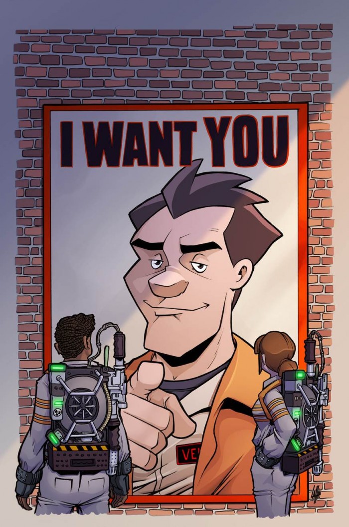 Ghostbusters Crossover Comic