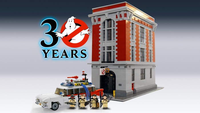 Ghostbusters Firehouse LEGO set