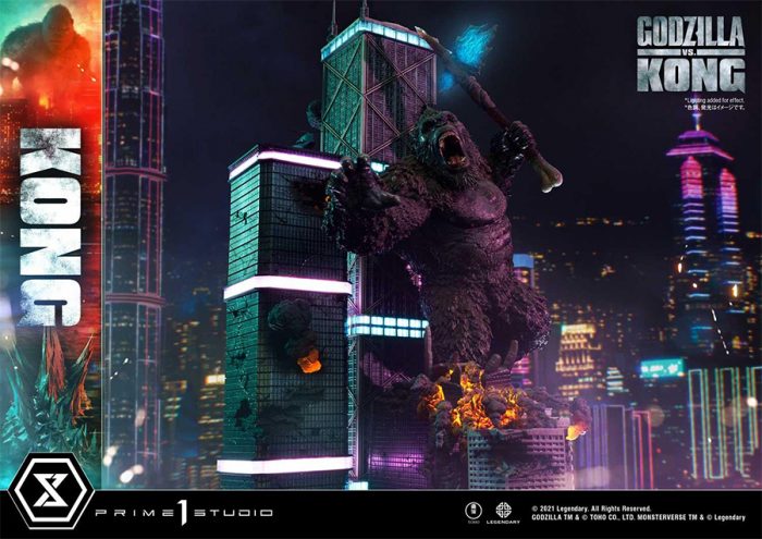 Godzilla vs Kong Diorama Statues