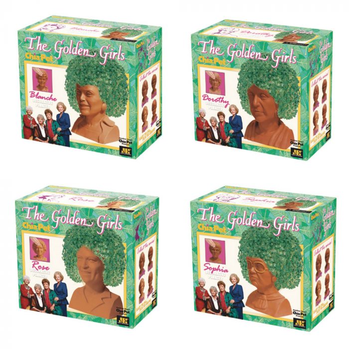 Golden Girls Chia Pets