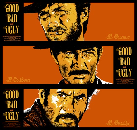 The Good, The Bad, and The Ugly Poster Set