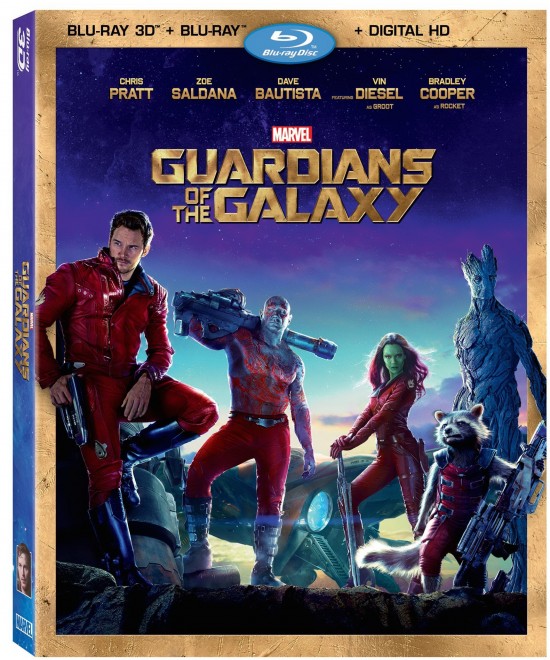 Guardians of the Galaxy Blu-ray