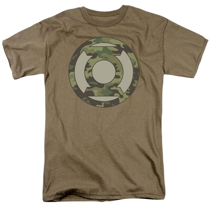 Green Lantern Camoflage Shirt