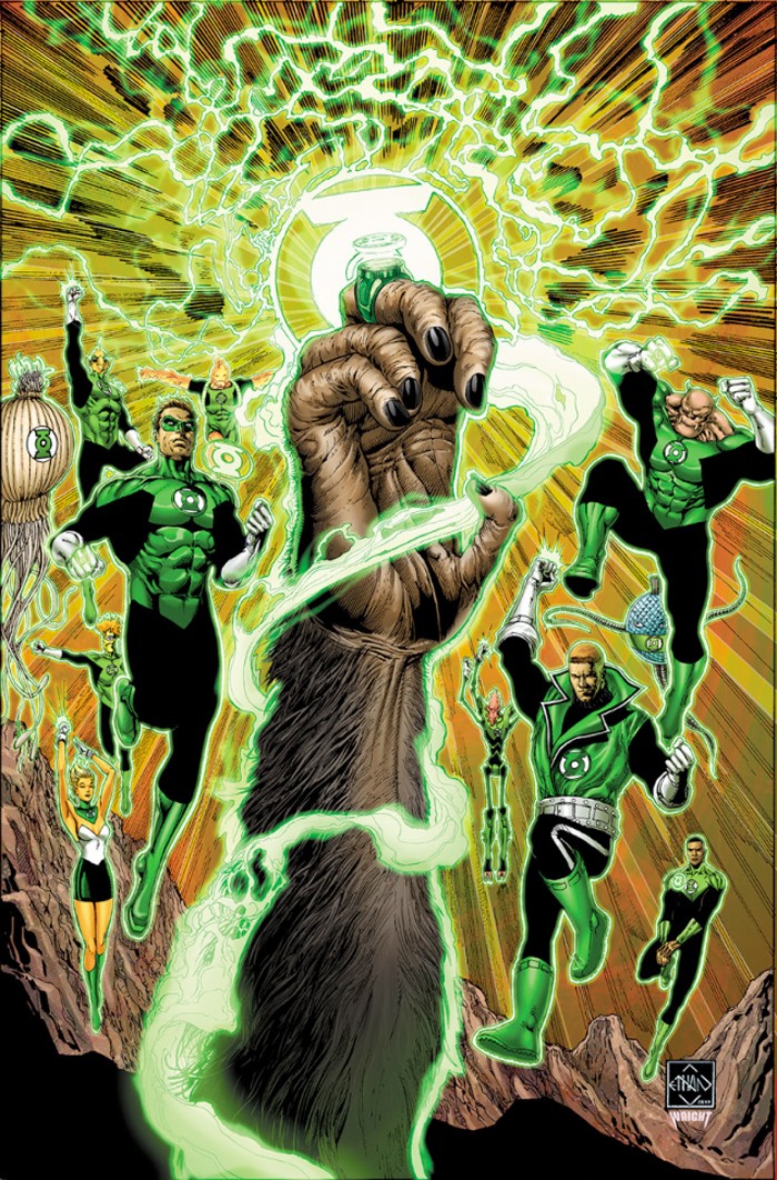 Green Lantern Planet of the Apes Crossover