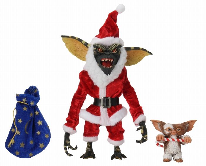 NECA Gremlins Santa Stripe and Gizmo Action Figures