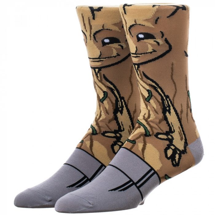 Potted Groot Crew Socks