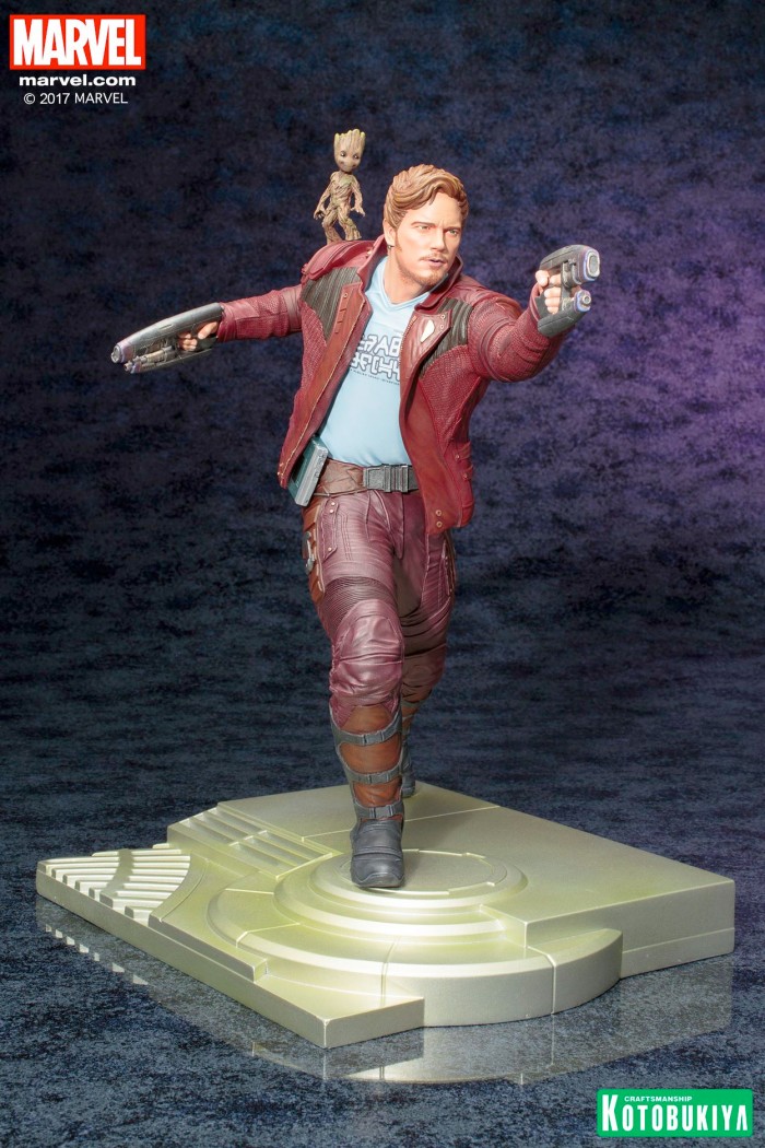 guardians2-artfxstatue-starlord-groot