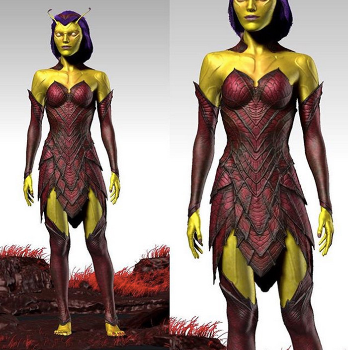 Guardians of the Galaxy 2 Mantis Concept Art