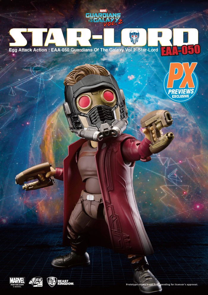 Star-Lord Egg Attack Figure