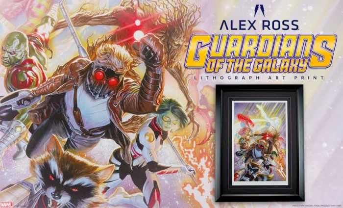 Guardians of the Galaxy - Alex Ross Lithograph