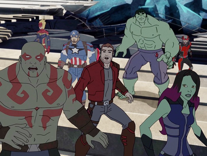 Guardians of the Galaxy and The Avengers Animated Series