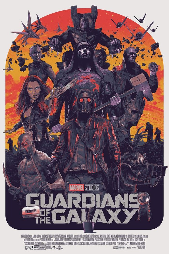 Gabz Guardians of the Galaxy Poster