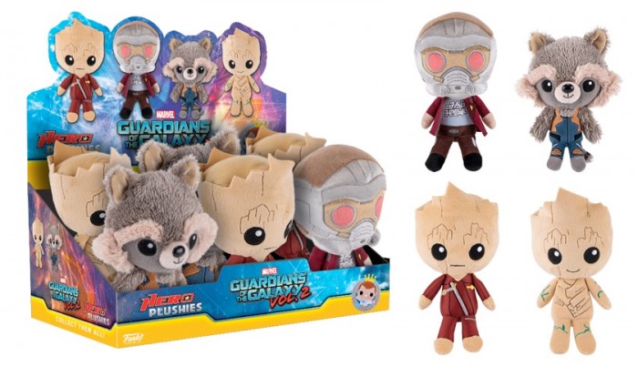 Guardians of the Galaxy 2 Hero Plushies