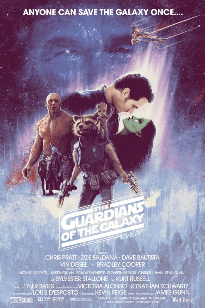 Guardians of the Galaxy 2 Empire Strikes Back Poster