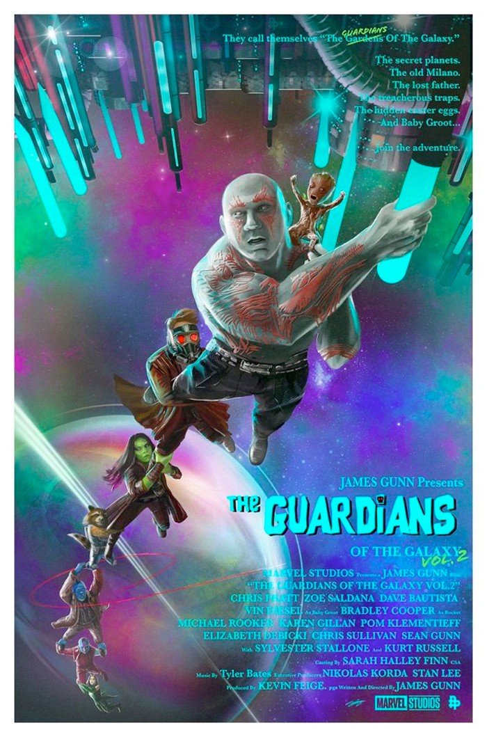 Guardians of the Galaxy 2 Goonies Poster