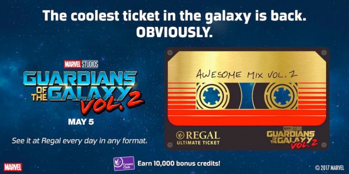 Guardians of the Galaxy 2 Ultimate Ticket