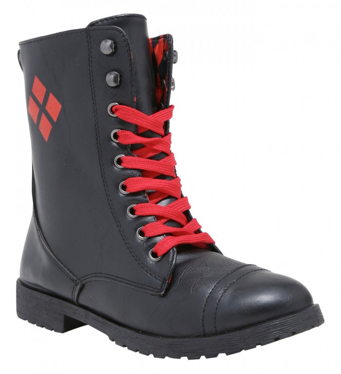 Harley Quinn Combat Boots