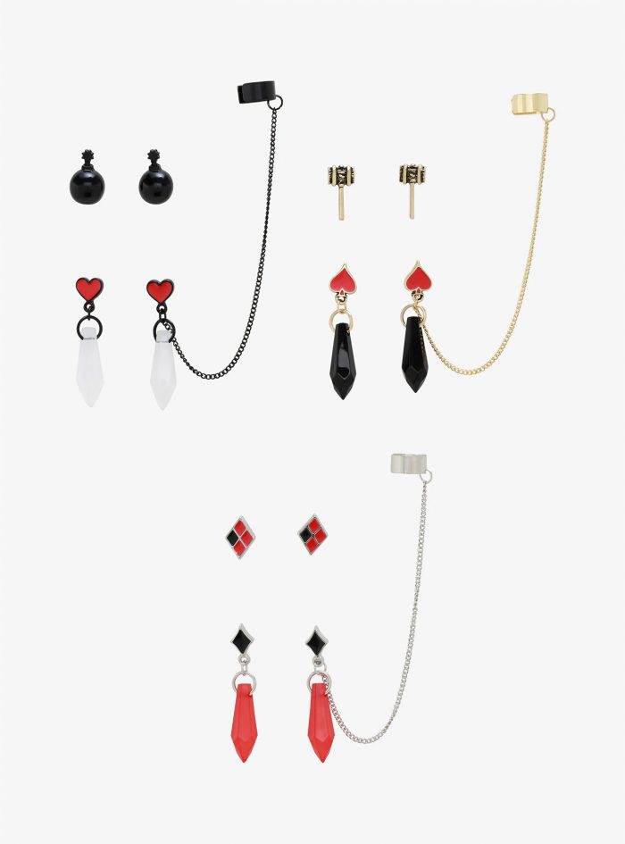 Harley Quinn Cuff Earrings