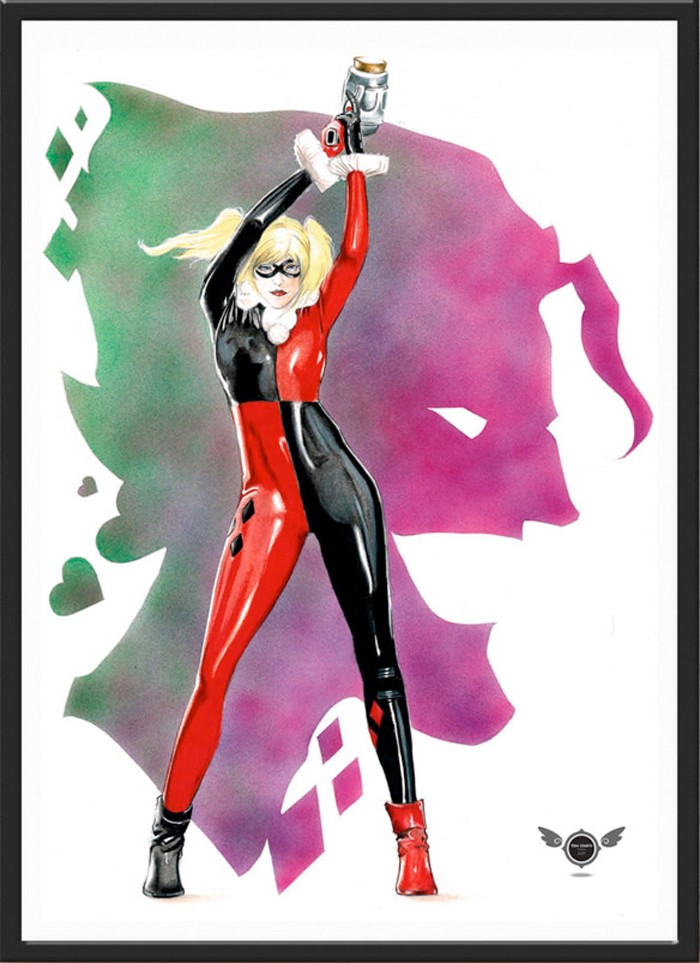 Harley Quinn and The Joker Print