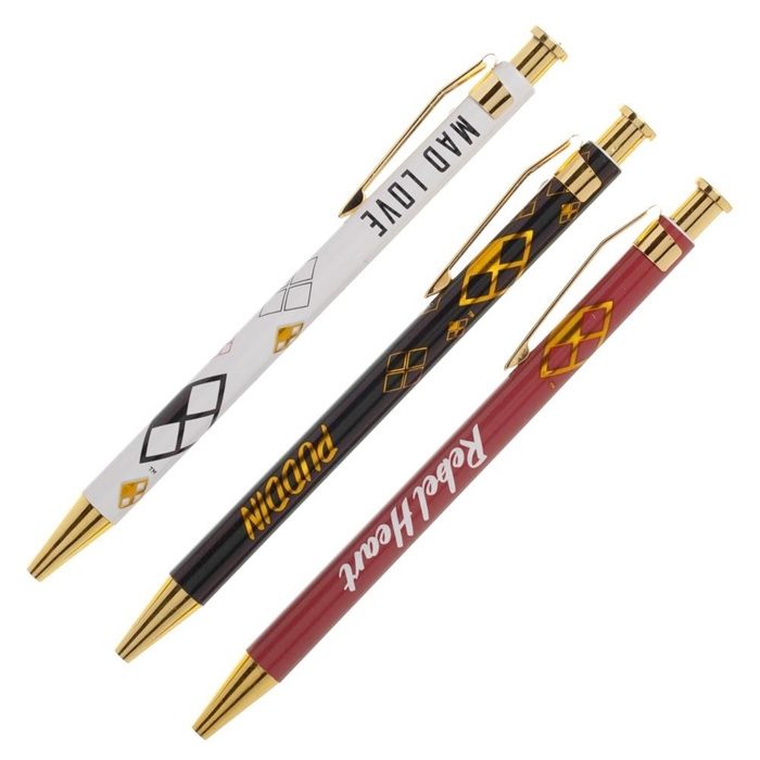 Harley Quinn Pen Set