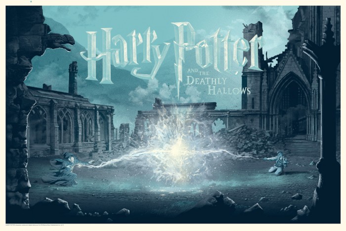 Stan & Vince - Dark Hall Mansion Harry Potter and the Deathly Hallows Print