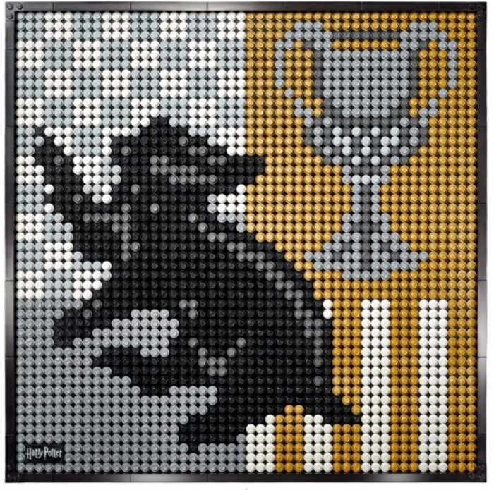 Cool Stuff 'Harry Potter' Hogwarts House Crests Are The Next LEGO Art Sets