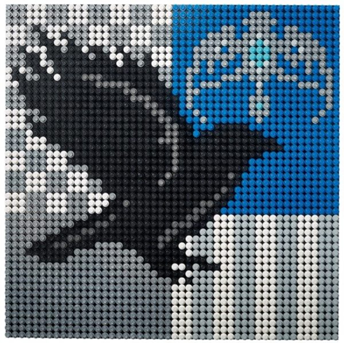 Cool Stuff 'Harry Potter' Hogwarts House Crests Are The Next LEGO Art Sets