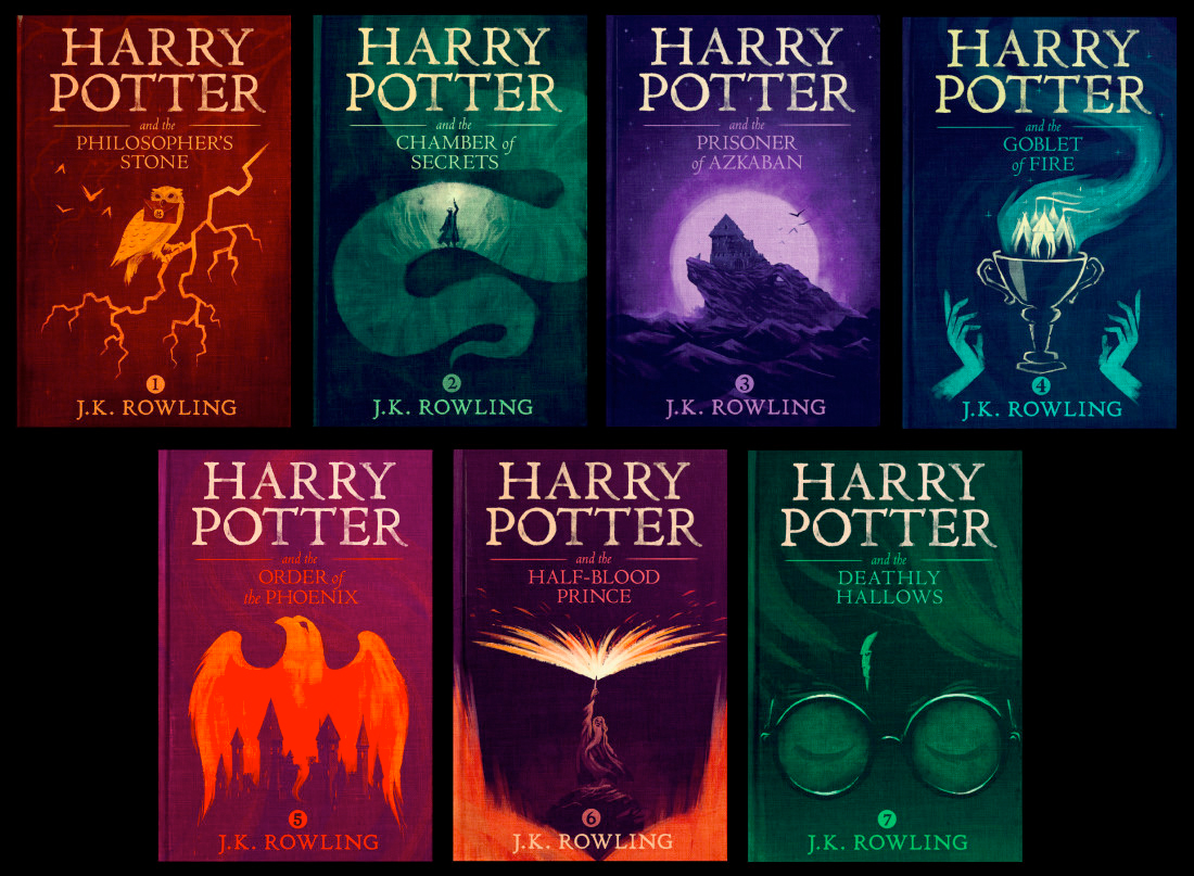 Image result for harry potter book covers
