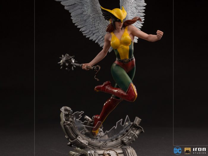 Hawkgirl Statue